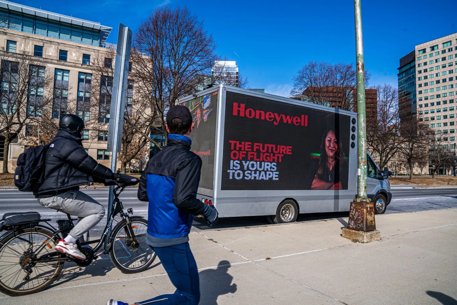 Honeywell Mobile Billboard