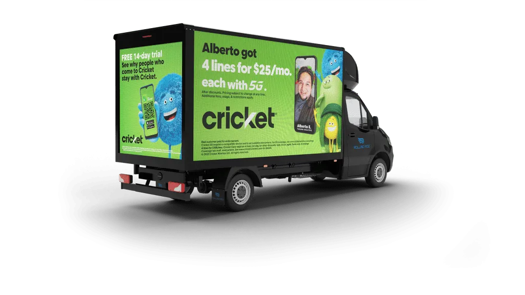 Cricket Wireless Digital Billboard