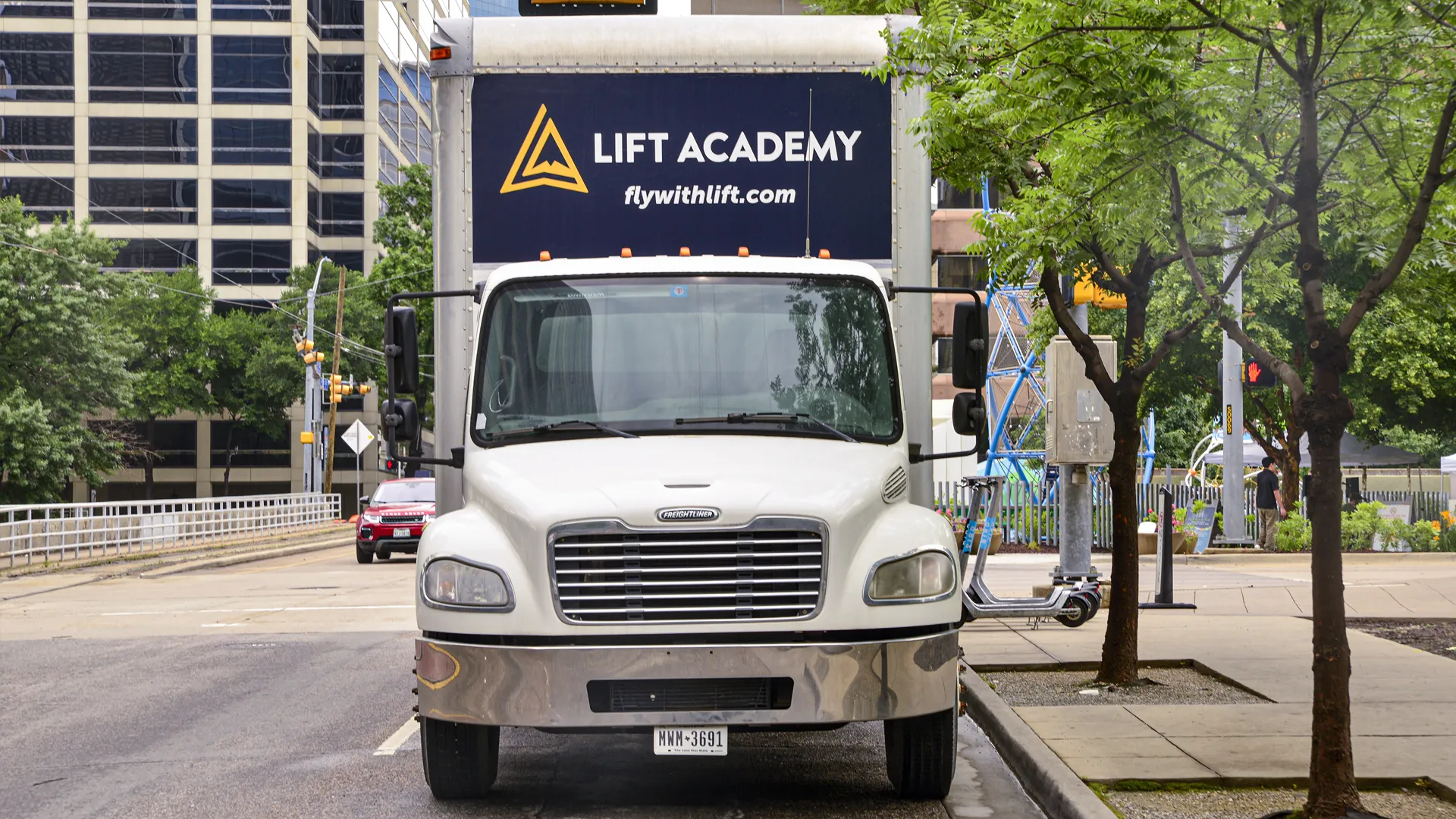 Lift Academy Rolling Billboard