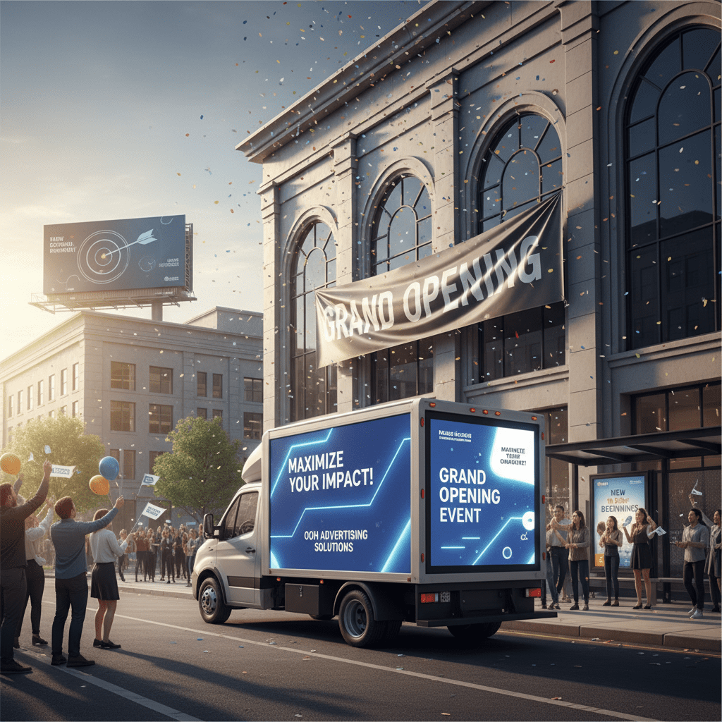 Maximizing Impact: OOH Advertising for Grand Openings
