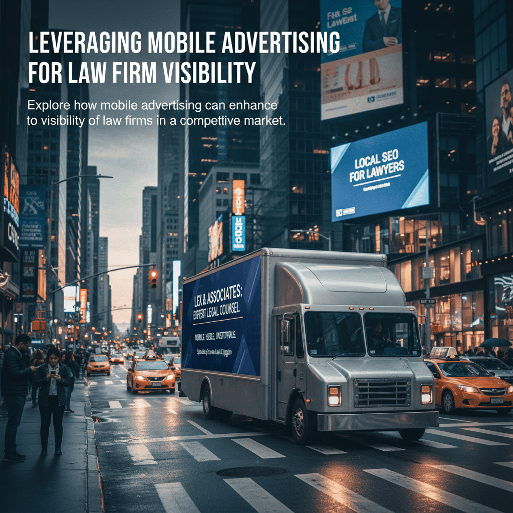 Leveraging Mobile Advertising for Law Firm Visibility