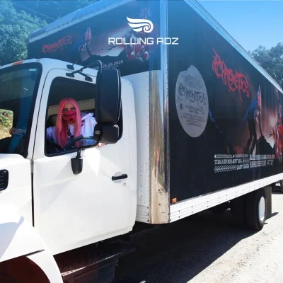 Lady Gaga Mobile Billboard